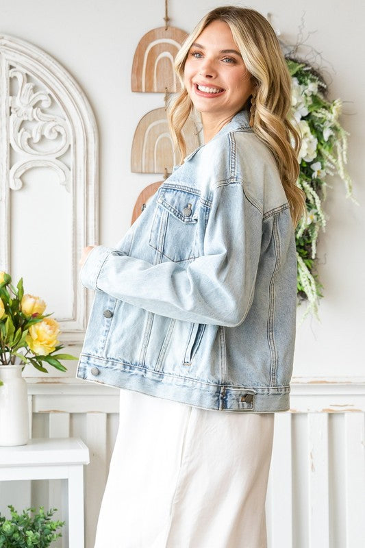 Luna Oversized Denim Jaket