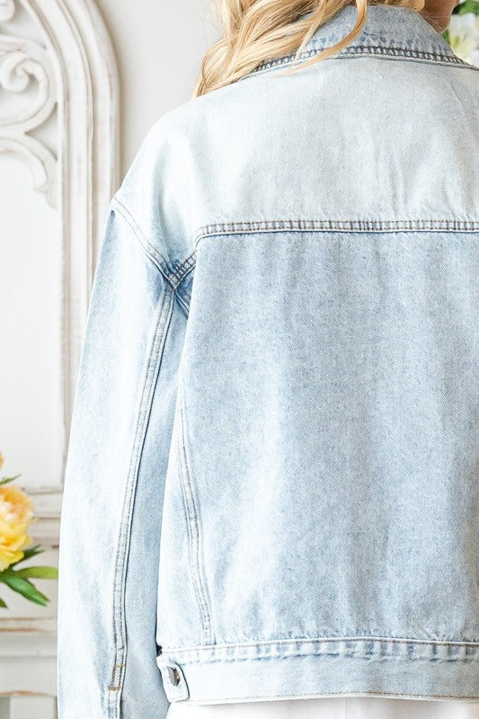 Luna Oversized Denim Jaket