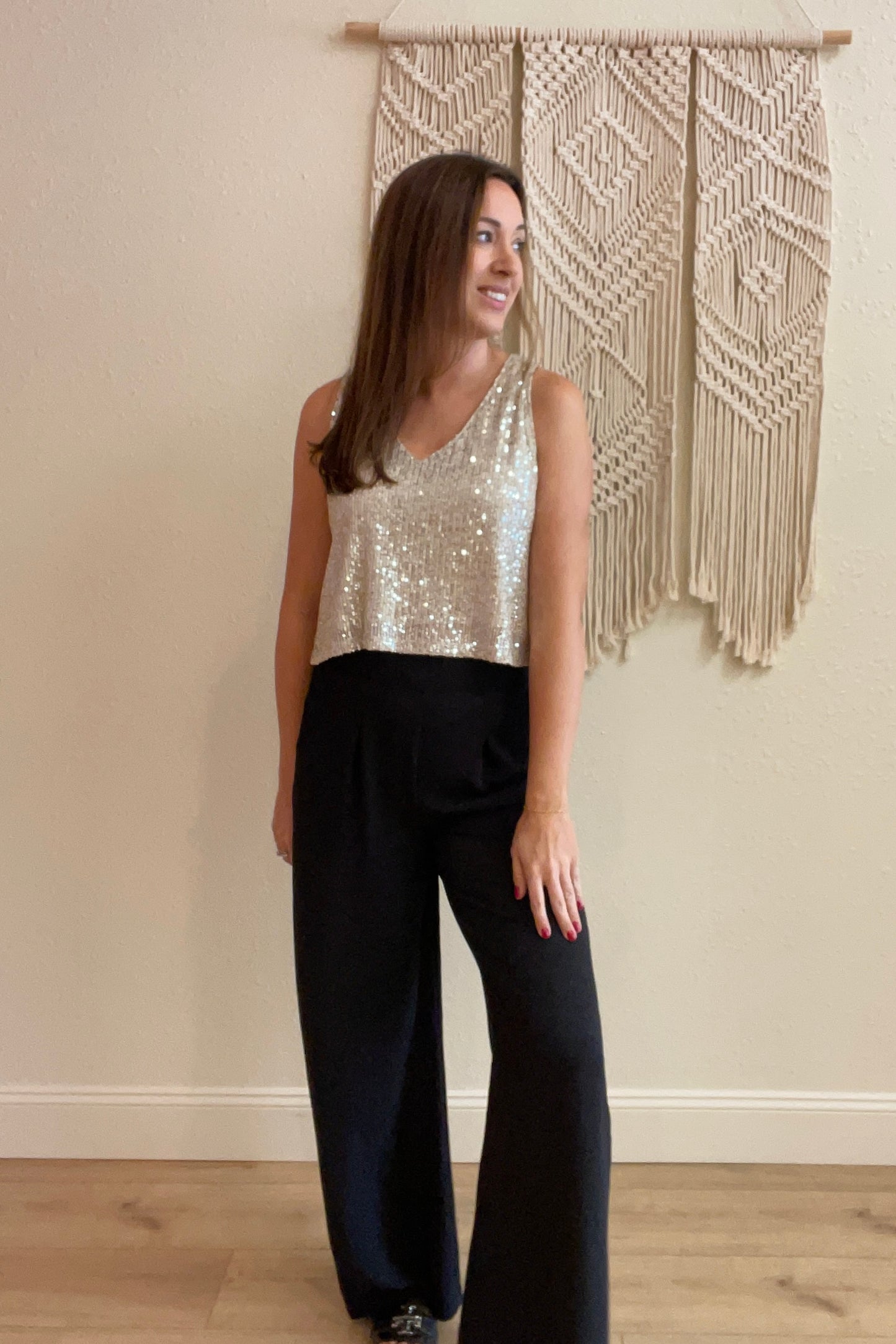 Shining Star Sequin Top