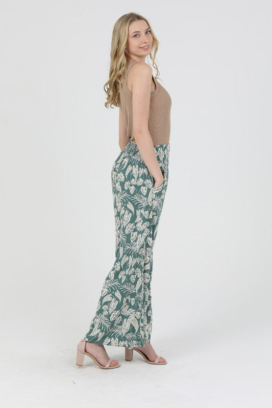 Gabrielle Floral Wide Leg Pants