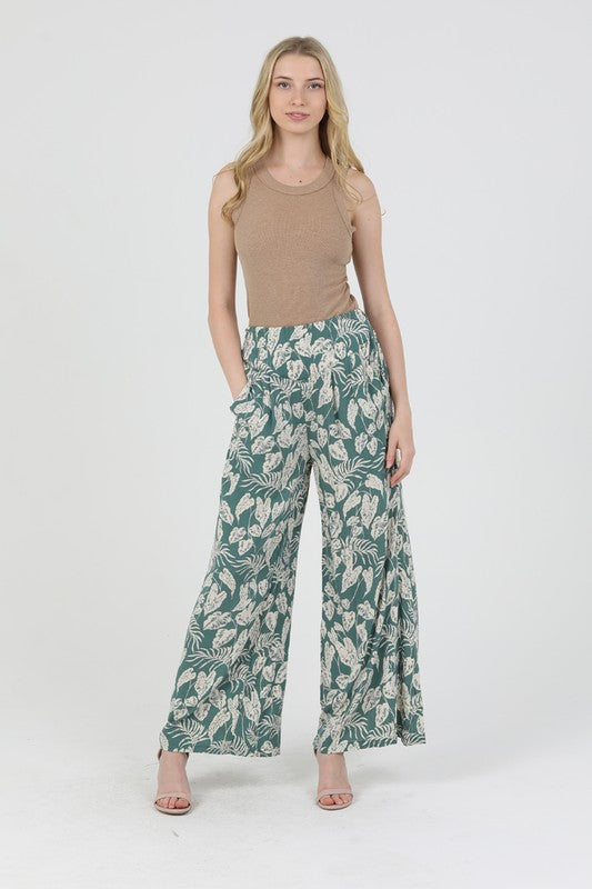 Gabrielle Floral Wide Leg Pants