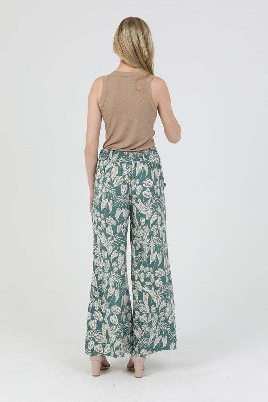 Gabrielle Floral Wide Leg Pants